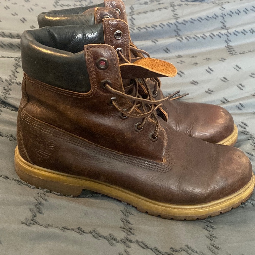 Timberland leather boots